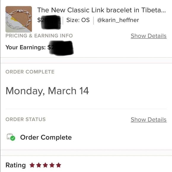 The Classic Link bracelet in Tibetan Silver - Picture 7 of 8